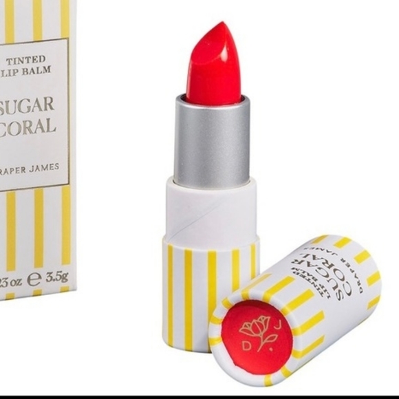 Draper James By Reese Witherspoon Sugar Coral Tinted Lip Balm - Picture 2 of 5